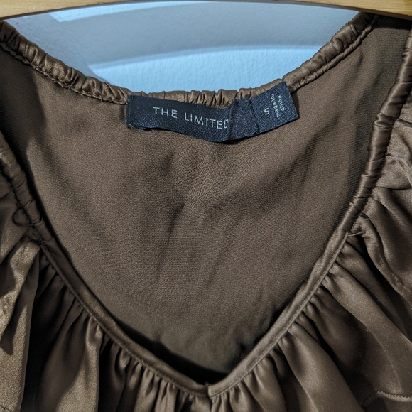 The Limited Satin Blouse Size Small - Picture 3 of 3